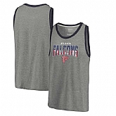 Atlanta Falcons NFL Pro Line by Fanatics Branded Freedom Tri-Blend Tank Top - Heathered Gray,baseball caps,new era cap wholesale,wholesale hats